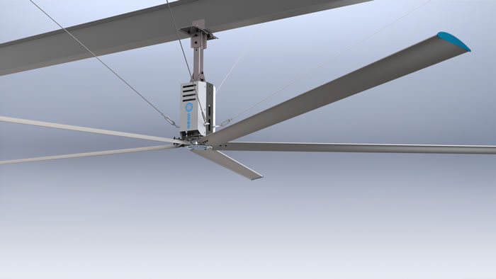 工業(yè)吊扇和家用吊扇的區(qū)別有哪些？為何高大空間適合用工業(yè)風(fēng)扇